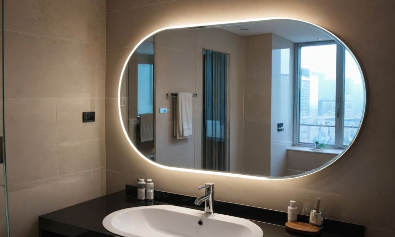 LED-lit Mirror